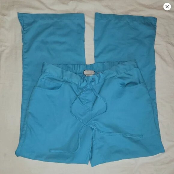 Grey's Anatomy Scrub Set in Turquoise Blue size Small - Picture 3 of 3